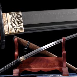 104cm T10 Hamon Samurai - Badao Japanese Tachi Sword