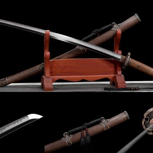 104cm T10 Hamon Japanese - Badao Tachi Samurai Sword