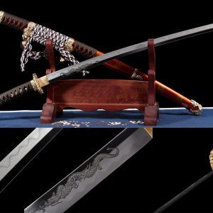 104cm Wootz Tachi - Badao Japanese Samurai Blade