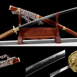 Tachi Samurai Sword - 104cm T10 Hamon Badao Japanese