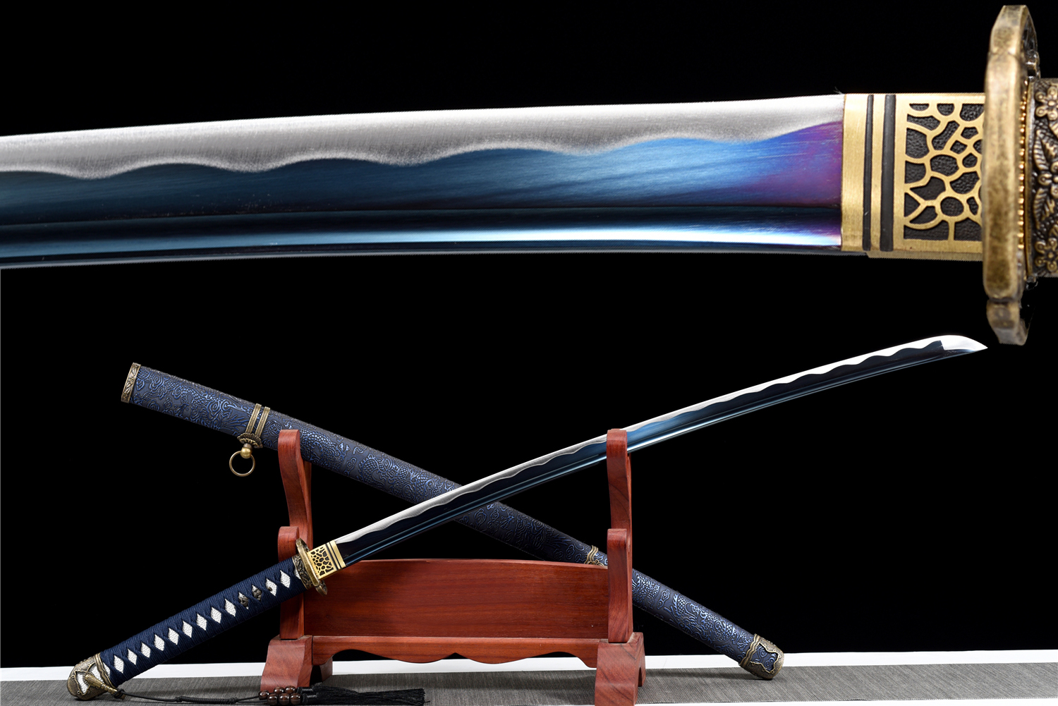 Badao Samurai Tachi - 104cm 50# Steel Japanese Blade