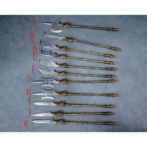 Badao Sword Miniature Copper-Hilted Weapons