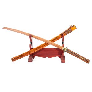 40 Inches Wooden Samurai Sword - 103cm Japanese Practice Sword