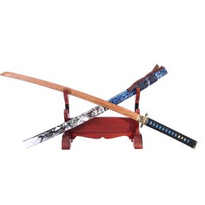 103cm Practice Samurai Sword - 40 Inches Wooden Japanese Katana