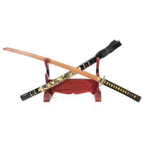 40 Inches Wooden Practice Sword - 103cm Japanese Samurai Katana
