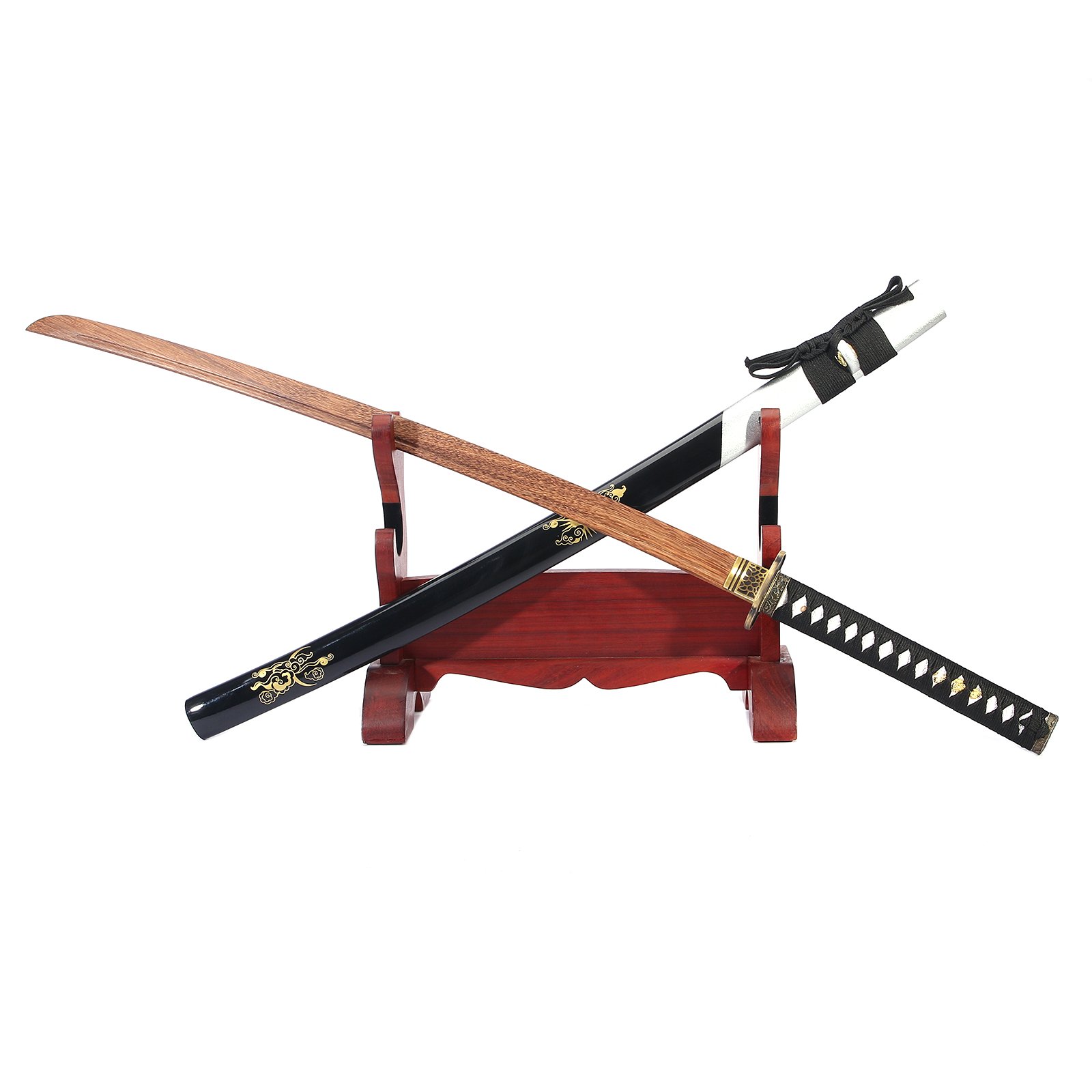 Wooden Samurai Katana - 103cm 40 Inches Japanese Practice Blade
