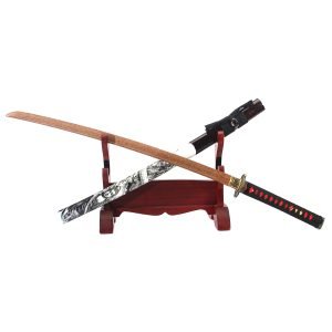40 Inches Japanese Katana - 103cm Wooden Samurai Practice Sword