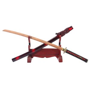 Japanese Wooden Training Sword - 103cm / 40 Inches Samurai Katana