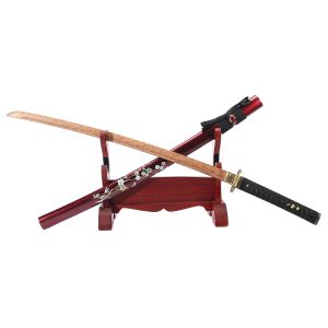 40 Inches Wooden Samurai Blade - 103cm Japanese Practice Katana