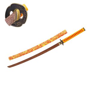 103cm Wooden Practice Sword - 40 Inches Japanese Samurai Katana