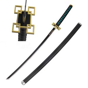 Japanese Anime Katana Real Sword 104cm Kimetsu No Yaiba Samurai Demon Slayer Muichiro Tokito Nichirin Blade