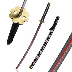 104cm Japanese Anime One Piece Roronoa Zoro Weapon Replica Shusui Carbon Steel Full Size Katana Swords Metal