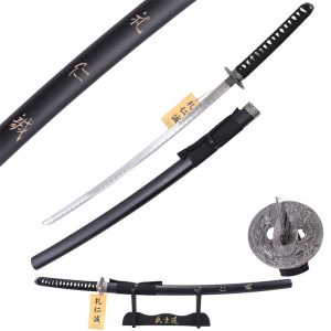 The Last Samurai Captain Nathan Algren Katana Sword Real Replica with Wooden Sheath
