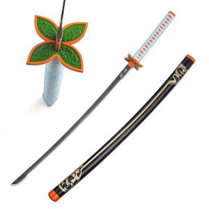 Japanese Anime Demon Slayer Nichirin Blade Shinobu Kocho Samurai Katana Sword