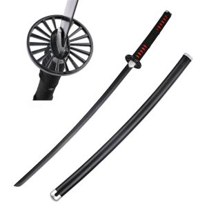 103cm Japanese Samurai Anime Demon Slayer Weapon Nichirin Blade Tanjiro Kamado Real Katana Sword