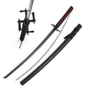 Japanese Anime Bleach Ichigo Bankai Tensa Zangetsu Sword