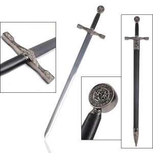 85cm Medieval Weapon King Arthur Excalibur Sword with Sheath